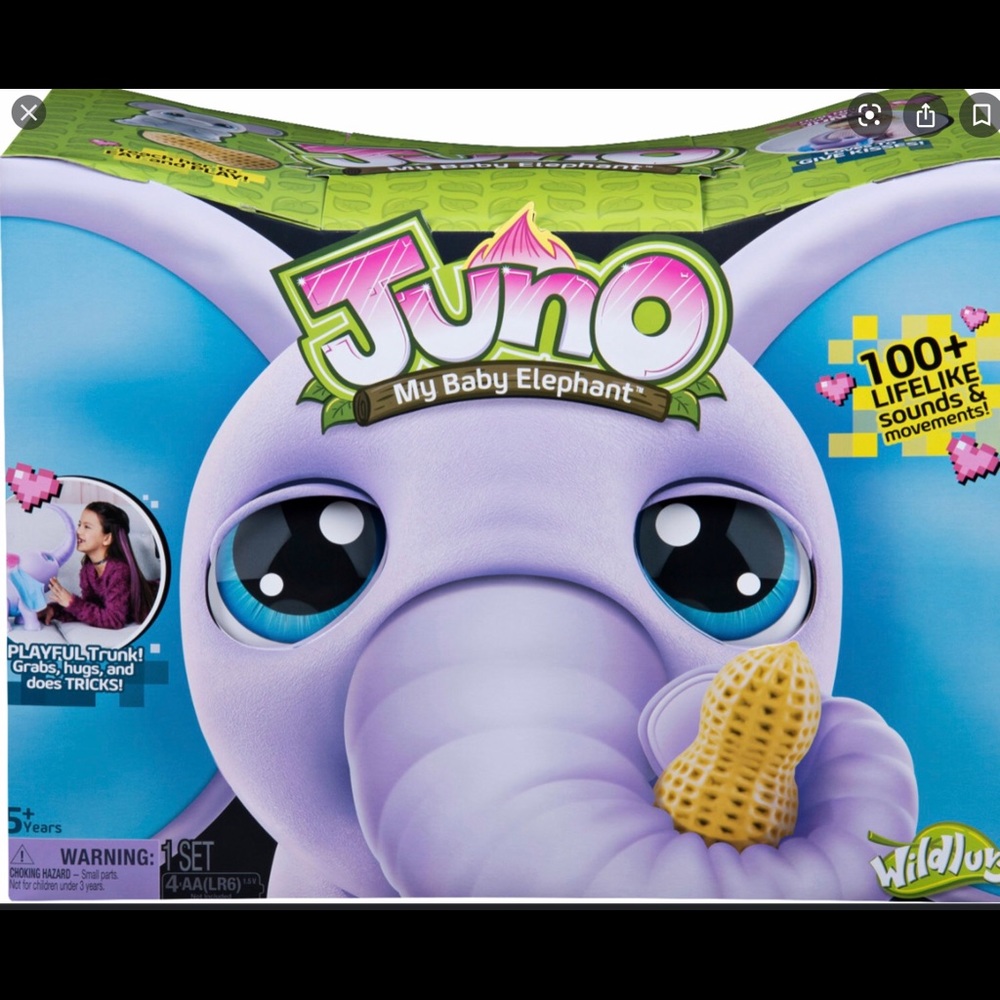 Toys Juno inactive elephant